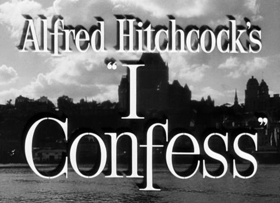 Title screen of I Confess