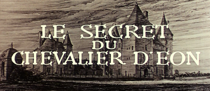Title screen of Le secret du Chevalier d'Éon