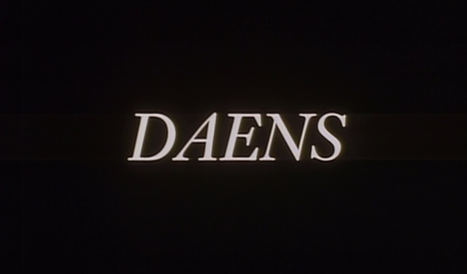 Title screen of Daens