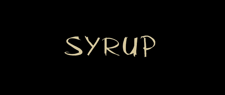 Title screen of Syrup