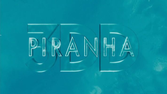 Title screen of Piranha 3DD