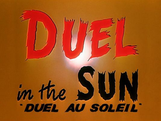 Title screen of Duel in the Sun