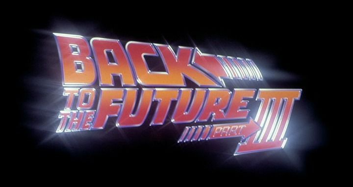 Title screen of Back to the Future Part III