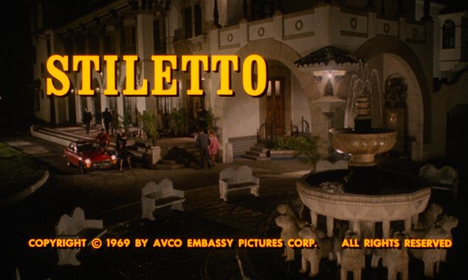 Title screen of Stiletto