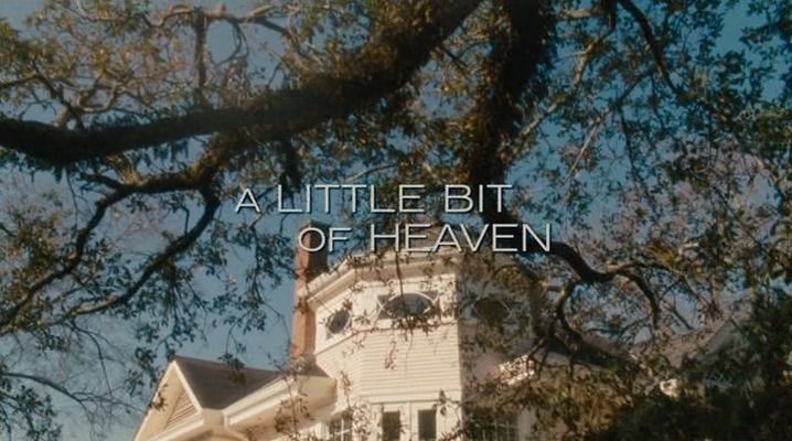 Title screen of A Little Bit of Heaven