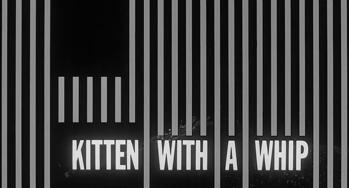 Title screen of Kitten with a Whip