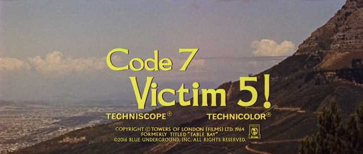Title screen of Victim Five