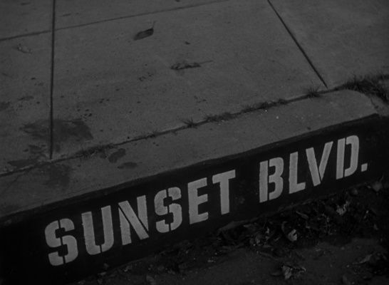 Title screen of Sunset Blvd.