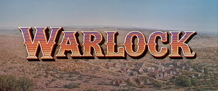 Title screen of Warlock