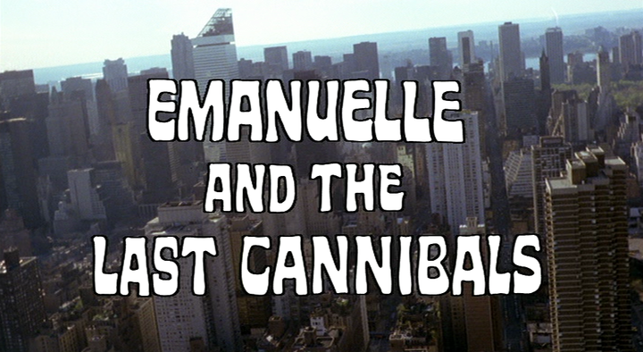 Title screen of Emanuelle e gli ultimi cannibali