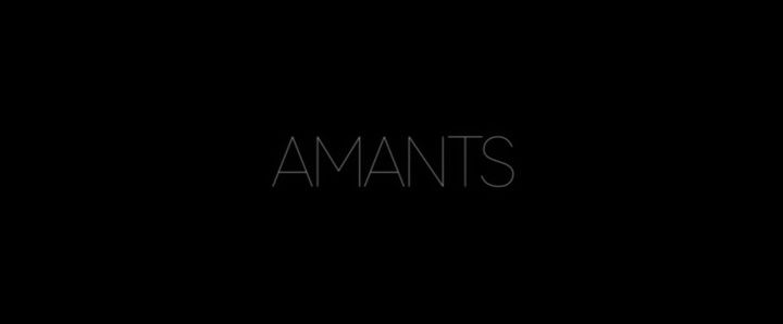 Title screen of Amants