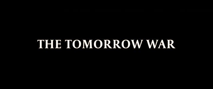 Title screen of The Tomorrow War