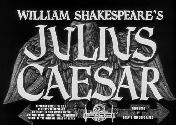 Title screen of Julius Caesar