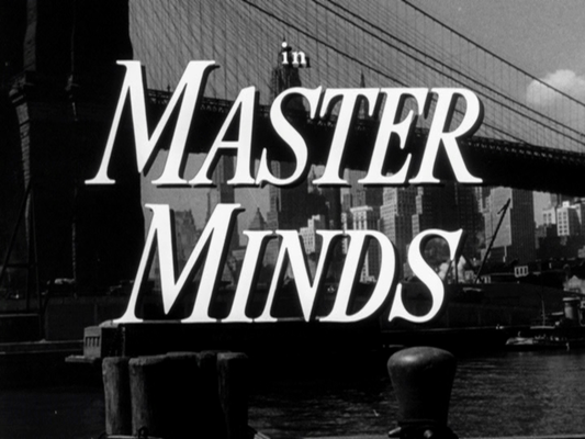 Title screen of Master Minds