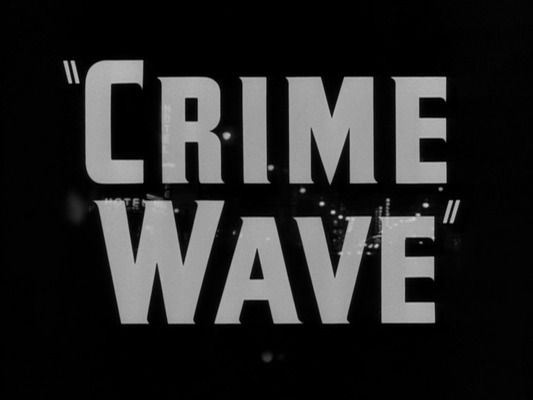Title screen of Crime Wave
