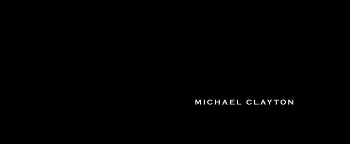 Title screen of Michael Clayton