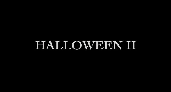 Title screen of Halloween II