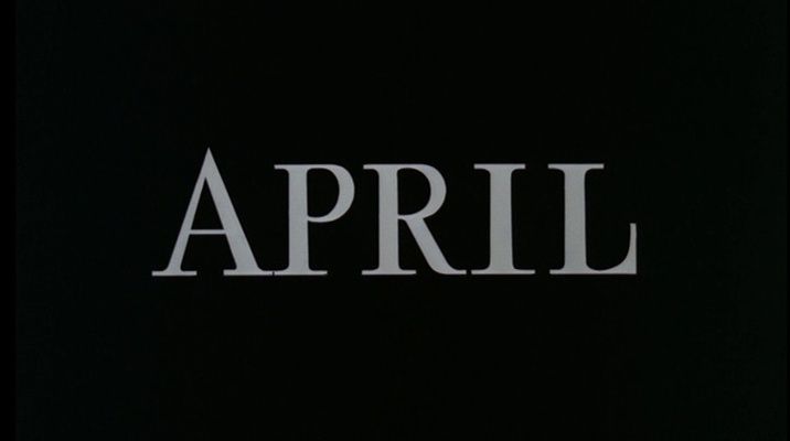 Title screen of Frøken April