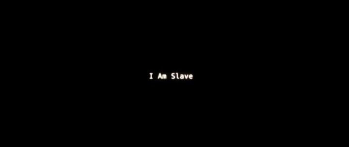 Title screen of I Am Slave