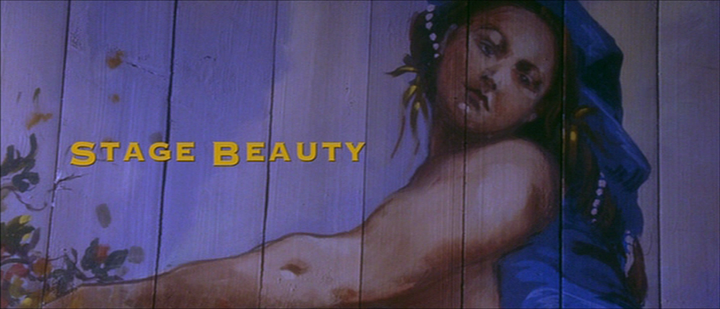 Title screen of Stage Beauty