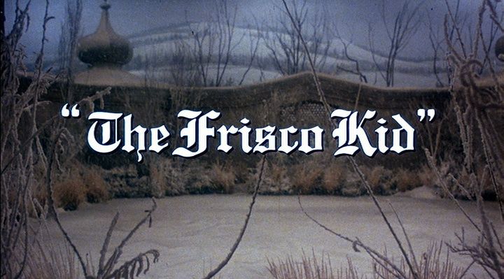 Title screen of The Frisco Kid