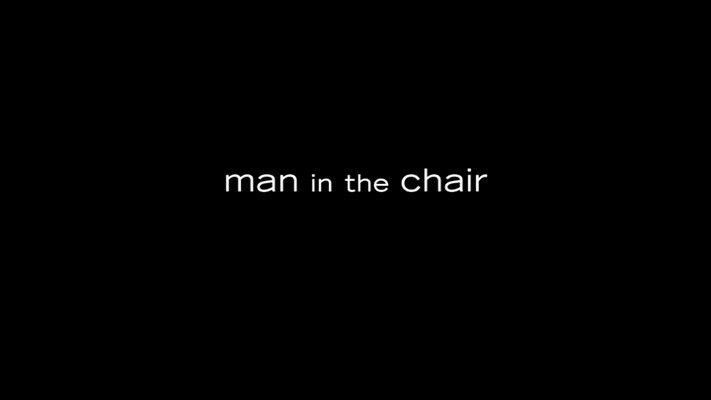 Title screen of Man in the Chair