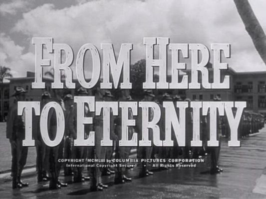 Title screen of From Here to Eternity