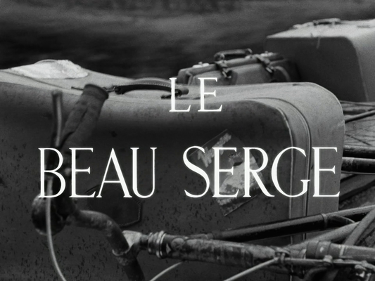Title screen of Le beau Serge