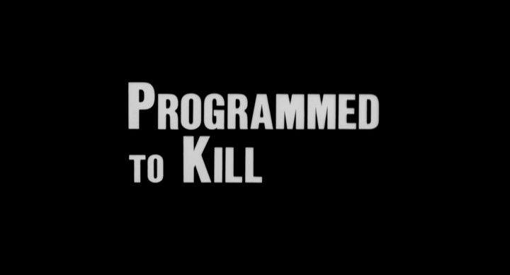 Title screen of Programmed to Kill