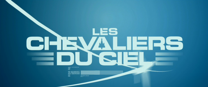 Title screen of Les chevaliers du ciel
