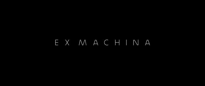 Title screen of Ex Machina