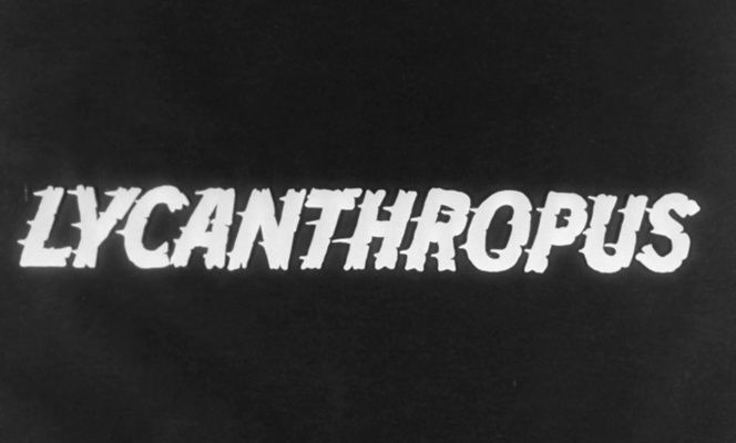 Title screen of Lycanthropus