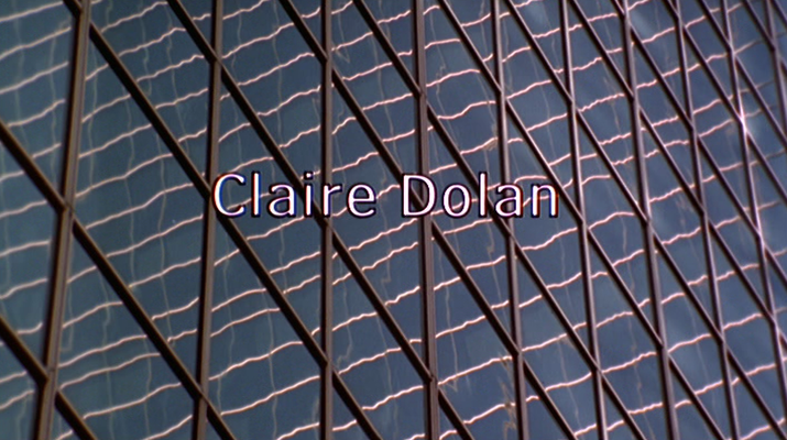 Title screen of Claire Dolan