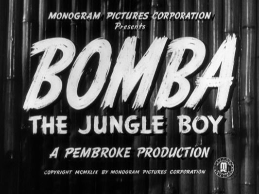 Title screen of Bomba, the Jungle Boy