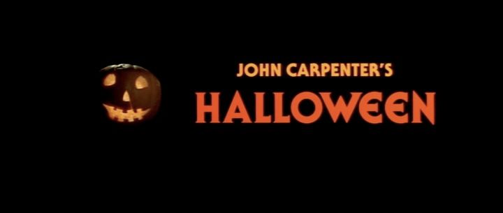Title screen of Halloween