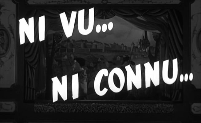 Title screen of Ni vu, ni connu