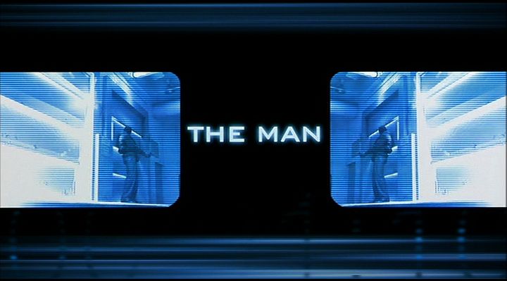 Title screen of The Man