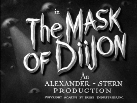 Title screen of The Mask of Diijon