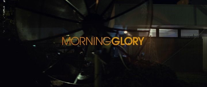 Title screen of Morning Glory