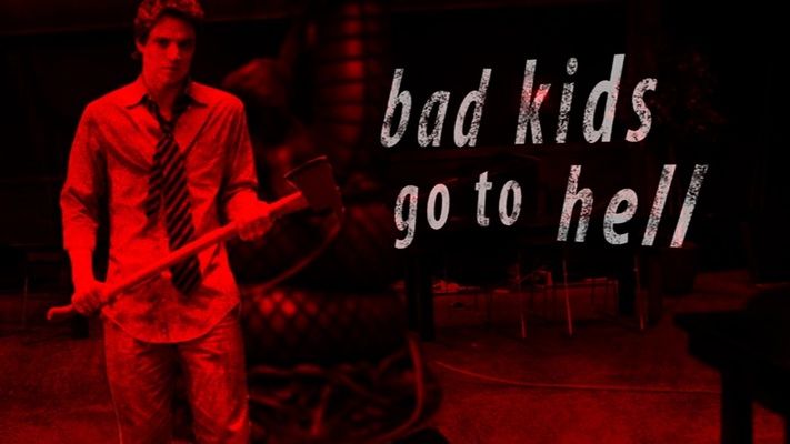 Title screen of Bad Kids Go to Hell