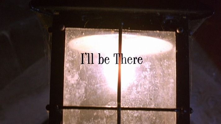 Title screen of I'll Be There