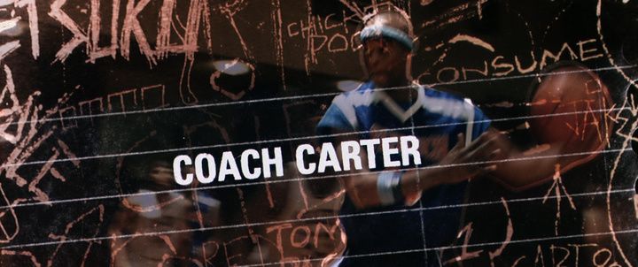 Title screen of Coach Carter