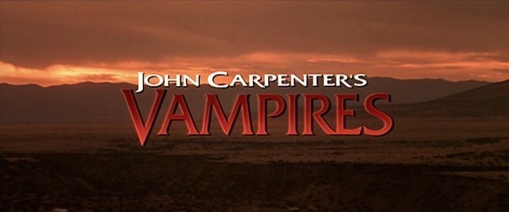 Title screen of Vampires