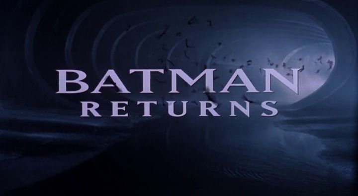 Title screen of Batman Returns