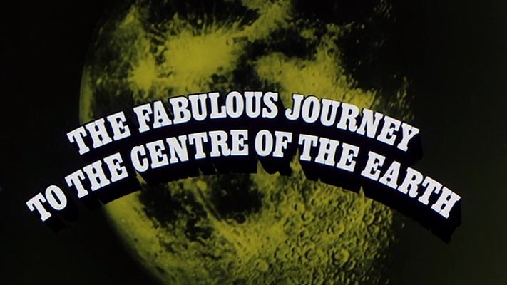 Title screen of Viaje al centro de la Tierra