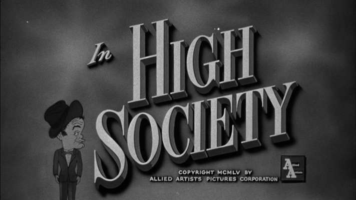 Title screen of High Society