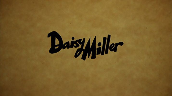 Title screen of Daisy Miller
