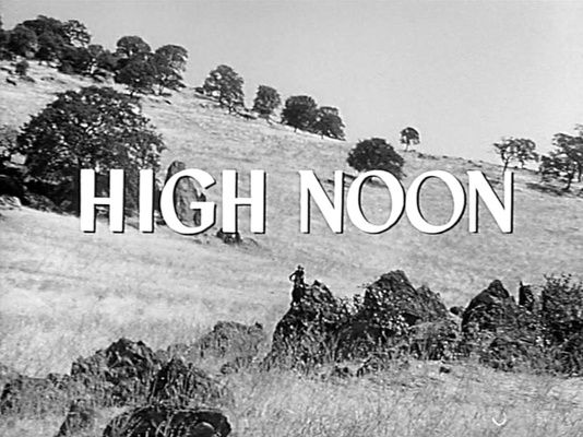 Title screen of High Noon