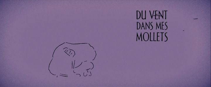 Title screen of Du vent dans mes mollets