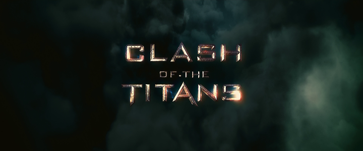 Title screen of Clash of the Titans